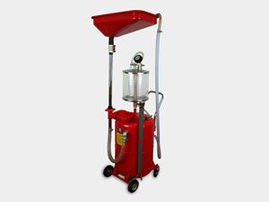 18 Gallon Oil Extractor Drain Vacuum Pump Portable