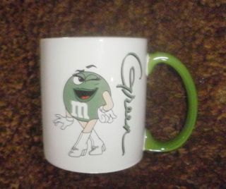 Comical Ceramic Coffee Mug M M s GREEN