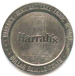  auction this very nice vintage harrah s one dollar gaming token it is