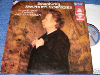 Andersen Grieg Symphony C MIN Decca SXDL 7537 Dig