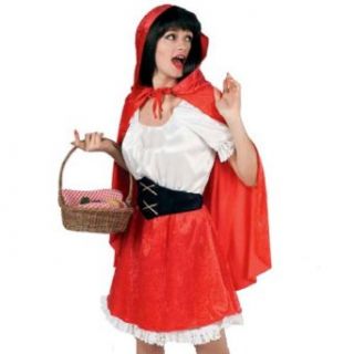 Little Red Riding Hood Deluxe Adult Halloween Costume Size