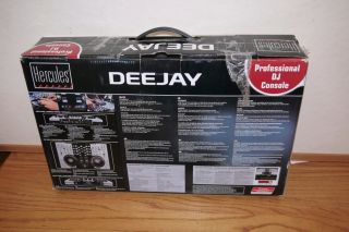you are bidding on a hercules deejay dj console 4 mx usb audio