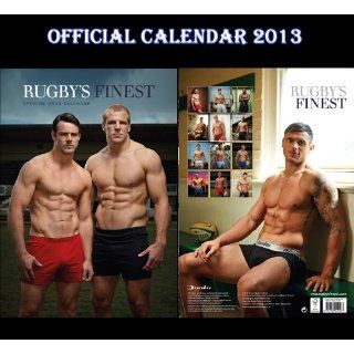 RUGBYS FINEST HUNKS OFFICIAL CALENDAR 2013 + FREE RUGBYS