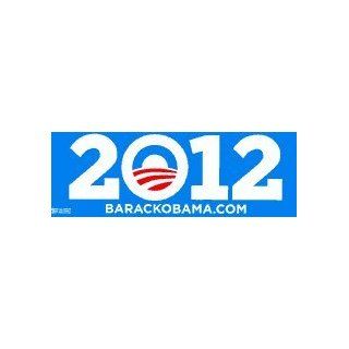 Obama 2012 Short sticker with Obama Symbol Short 3x8.5 Display your