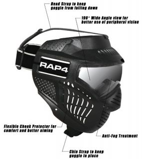 Hawkeye Equipment Paintball Goggles Mask Dual Thermal Anti Fog Lens