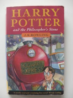 Rowling Harry Potter and the Philosophers Stone 1st Signed PB