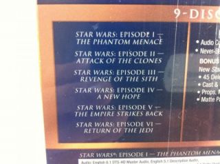 Star Wars The Complete Saga Episodes I VI Blu Ray 2011