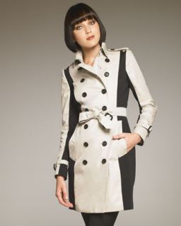 Burberry London Colorblock Trenchcoat   