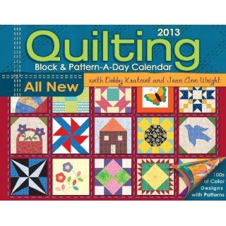  5x7) Quilting Block & Pattern a Day   2013 Calendar