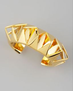 Eddie Borgo Gold Smile Cuff   