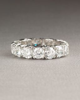 Fantasia by DeSerio Cubic Zirconia Eternity Band   