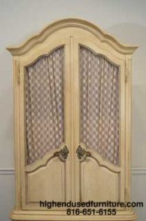 WHITE FURNITURE (Hickory White) 37 French Provincial Bombay Armoire