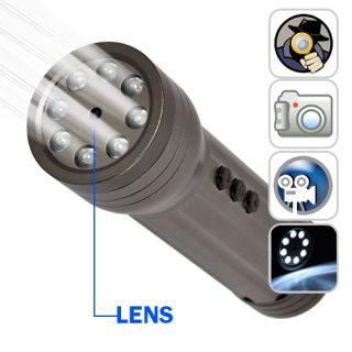 LED Flashlight Torch Camera Video Recorder Webcam New