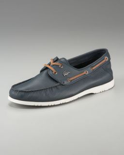 Lacoste Arlez Boat Shoe, Navy   