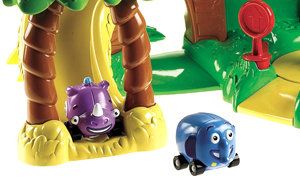 Fisher Price World of Jungle Junction Roadway Playset