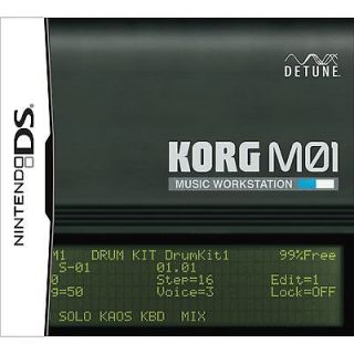 NEW Nintendo DS KORG M01 M1 [Japan Import]  Limited