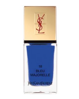 Yves Saint Laurent Beaute La Laque No18 Bleu Majorelle   