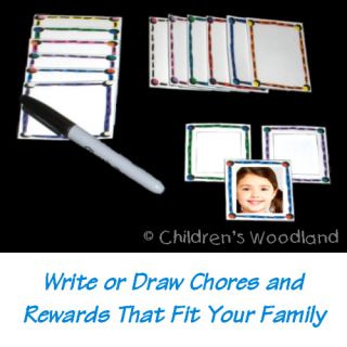 Personalized Chore Chart Set Kids Chores Preschool