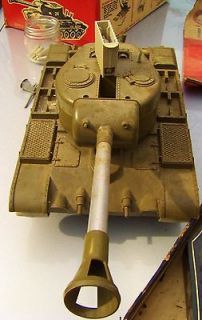 vintage remco us army bulldog tank in the original box