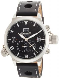 Ingersoll Mens IN6903BK Bison Number 07 Automatic Black Dial Watch