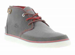 Lacoste Boots Genuine Clavel AP 6 Mens Grey Casual Boot Sizes UK 8