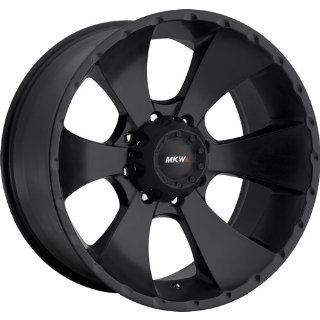 MKW Offroad M19 18 Black Wheel / Rim 6x5.5 with a 10mm Offset and a