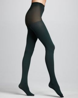  available in evergreen $ 13 50 hue ribbed control top tights evergreen