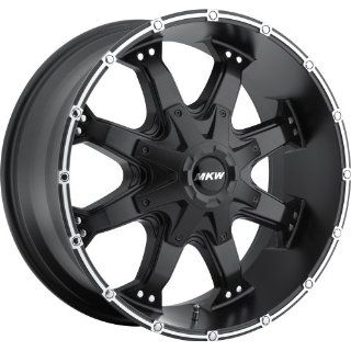 MKW Offroad M83 17 Black Wheel / Rim 5x4.5 & 5x5 with a  10mm Offset