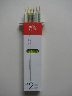  Ache Pencils Prismalo Water Soluble Color Box Of 12 Art School NEW