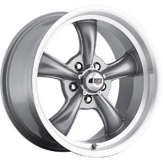 Rev Classic 105 17 Gray Wheel / Rim 5x4.75 with a 0mm Offset and a 72