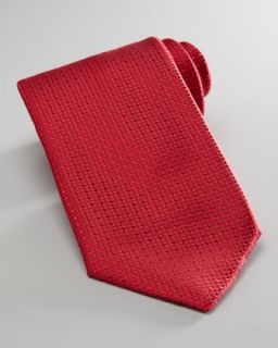 Charvet Grid/Dot Tie   