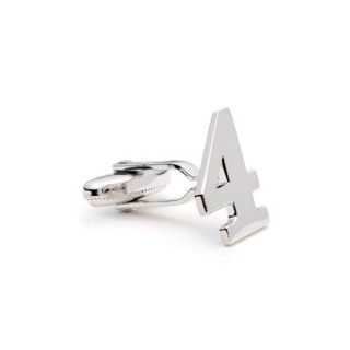 Number Cufflink Set 4 and 2 Jewelry 
