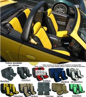 1999 2000 2001 2002 2003 VW Beetle Car Seat Covers P2