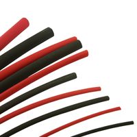 Heatshrink Tubing Red Black 6 Metre Pack Sleeving Kit