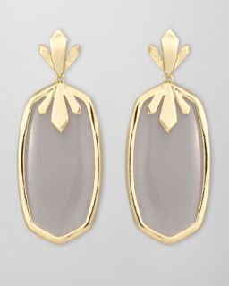 Gold Plated Brass Earrings  