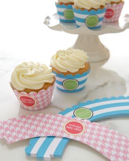 24 Personalized Cupcake Bands   