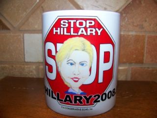 Hillary Clinton Mug Political Memoribilia 08 Election