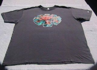 RED HOT CHILI PEPPERS retro 83 84 tour XL T SHIRT hillel slovack