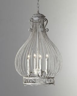 Onion Shaped Cage Chandelier   