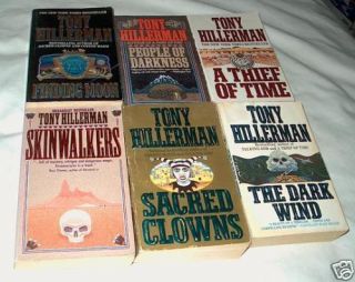 Tony Hillerman Books Skinwalkers Sacred Clowns People of Darkness