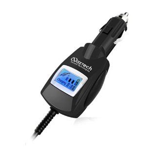 High Powered MicroUSB Car Charger with Digital LCD Display