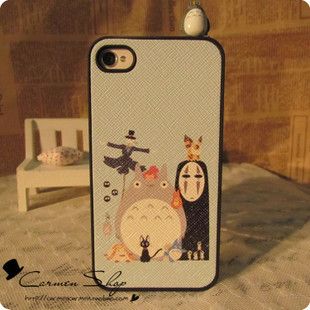 hayao miyazaki studio ghibli My Neighbour Totoro Hard Case For iPhone