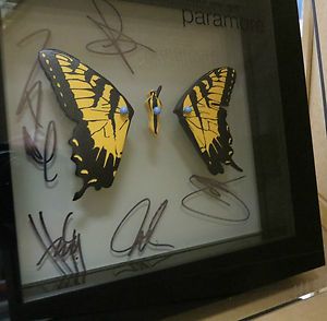   Paramore Brand New Eyes out of print shadow box 250 HAYLEY WILLIAMS