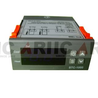  1000 Temperature Controller 110VAC with Sensor Heating Cooling