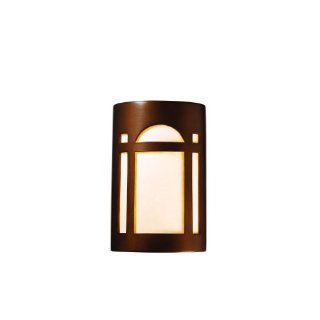 Justice Design Group Ambiance Antique Gold Small Arch