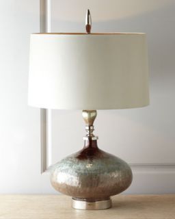 H6KWX John Richard Collection Rainwater on Glass Table Lamp