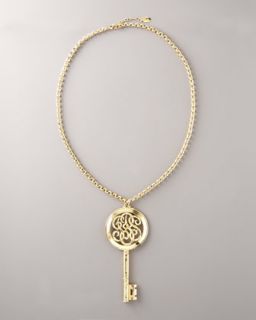 Theodora & Callum Gold Key Necklace   