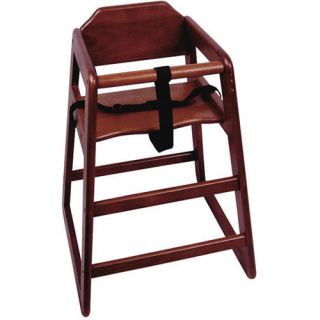  Misc Items Assembled Mahogany High Chair