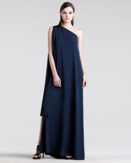 Maison Martin Margiela One Shoulder Asymmetric Gown   