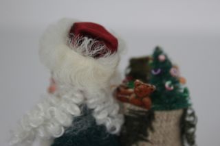  Miniature Father Christmas by Louise Hedrick ~Elegant Santa ~Must See